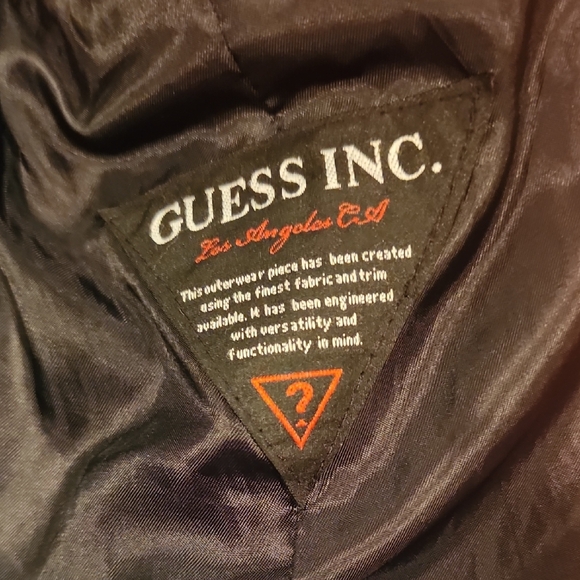 Guess Orange Puffer Jacket - Picture 13 of 16